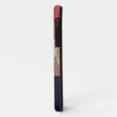 Coques Case-Mate iPhone Vieux drapeau en bois de la France (Dos/Gauche)