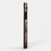 Coques Case-Mate iPhone Vieux drapeau en bois de la Pologne (Dos/Droite)