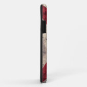 Coques Case-Mate iPhone Vieux drapeau en bois de l'Alabama (Dos/Droite)