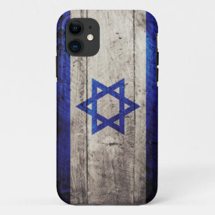Etui iPhone Case-Mate Vieux drapeau en bois de l'Israël