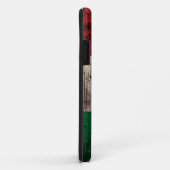 Coques Case-Mate iPhone Vieux drapeau en bois de l'Italie (Dos/Droite)