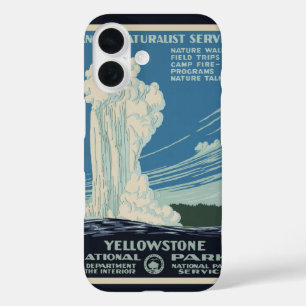 Coques iPhone 16 Vieux fidèle à Yellowstone National Park