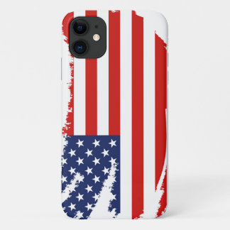 Case-Mate iPhone CASE VIEUX GRUNGE STARS PATINÉS ET STRIPES DRAPEAU USA