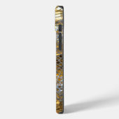 Coques Case-Mate iPhone Vieux Hollywood chic élégant Monogramme (Verso / Gauche)