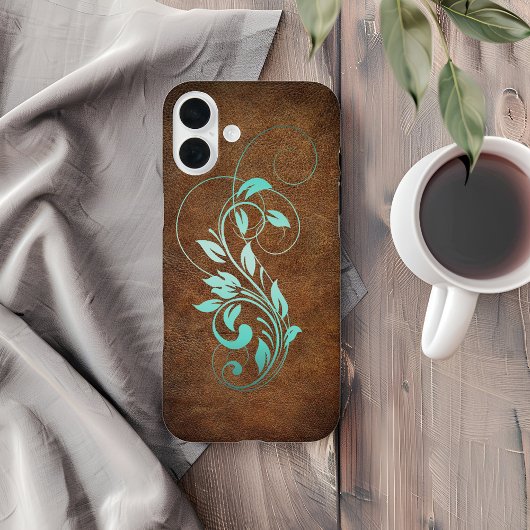 Coques Case-Mate iPhone Vieux Monde Faux Leather