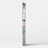 Coques Case-Mate iPhone Vieux mur de pierre de l'ancien château. abstrait, (Verso / Gauche)