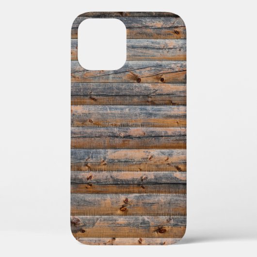 Coques Case-Mate iPhone Vieux mur de planches en bois avec fissures. Poutr (Verso)