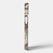 Coques Case-Mate iPhone Vieux papier flou coupé (Verso / Droite)