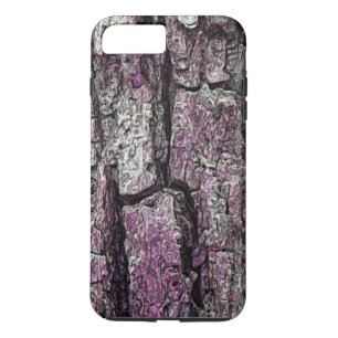 Etui iPhone Case-Mate Vieux pourpre de photo d'écorce de pin de nature
