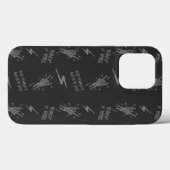 Coques Case-Mate iPhone Vieux Punks Ne Meurent Jamais Skeleton Rock Sur Go (Verso (horizontal))