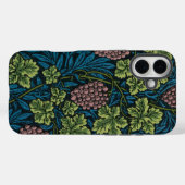 Coques Case-Mate iPhone Vignes avec grappes de raisins roses (Verso (horizontal))