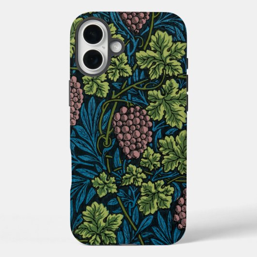 Coques Case-Mate iPhone Vignes avec grappes de raisins roses (Verso)