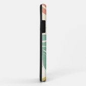 Coques Case-Mate iPhone Vignes et feuille floraux en pastel sur l'arrière (Dos/Droite)