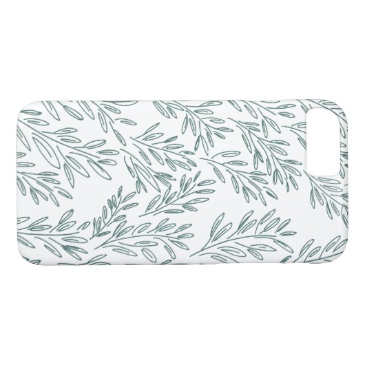 Coques Case-Mate iPhone Vignes vertes (Dos (Horizontal))