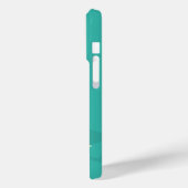 Coques Case-Mate iPhone Vignes vertes et Turquoises (Verso / Gauche)