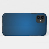Coques Case-Mate iPhone Vignette bleu-noir gris (Dos (Horizontal))