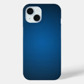 Coques Case-Mate iPhone Vignette bleu-noir gris (Verso)