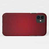 Coques Case-Mate iPhone Vignette Grainée Rouge-Noir Tendance (Dos (Horizontal))