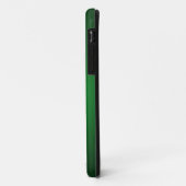 Coques Case-Mate iPhone Vignette Grainy Vert-Noir (Dos/Gauche)