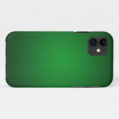 Coques Case-Mate iPhone Vignette Grainy Vert-Noir (Dos (Horizontal))