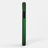 Coques Case-Mate iPhone Vignette Grainy Vert-Noir (Dos/Droite)