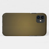 Coques Case-Mate iPhone Vignette granuleuse marron et noir tendance (Dos (Horizontal))