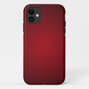 Coque iPhone 11 Vignette rouge-noir gris tendance