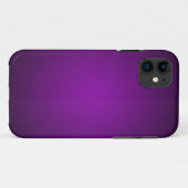 Coques Case-Mate iPhone Vignette Violet-Noir Grainy (Dos (Horizontal))