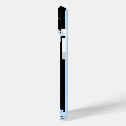 Coques Case-Mate iPhone Viking Longship at Night Blue (Verso / Gauche)