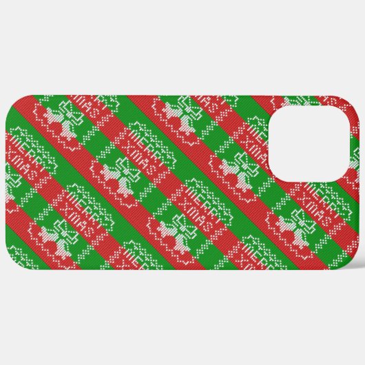 Coques Case-Mate iPhone Vilain pull motif sonnettes Joyeux fils Xmas (Verso / Droite)