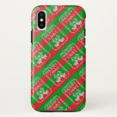 Coques Case-Mate iPhone Vilain pull motif sonnettes Joyeux fils Xmas (Dos)