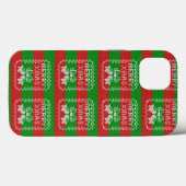 Coques Case-Mate iPhone Vilain pull motif sonnettes Joyeux fils Xmas (Verso (horizontal))