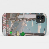 Coques Case-Mate iPhone Village de Chamonix (blanc) (Dos (Horizontal))