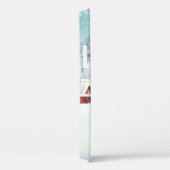 Coques Case-Mate iPhone Village paysage d'hiver avec maisons couvertes de (Verso / Droite)