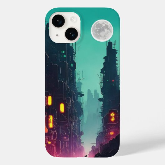 Coques Case-Mate iPhone ville de néon (Verso)