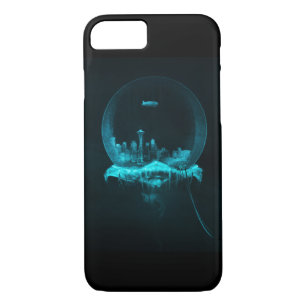 Etui iPhone Case-Mate Ville d'Imaginaire dans un globe de neige