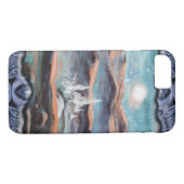 Coques Case-Mate iPhone Ville lumière future (Dos (Horizontal))