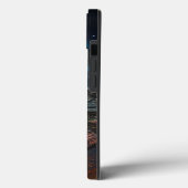Coques Case-Mate iPhone Ville spatiale futuriste de science-fiction (Verso / Gauche)