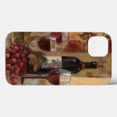 Coques Case-Mate iPhone Vin bouteille et verres à vin (Verso (horizontal))