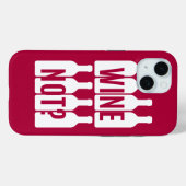 Coques Case-Mate iPhone Vin non (Verso (horizontal))