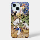 Coques Case-Mate iPhone VIN VIN VIGNOBLE, MINI médiéval (Verso)