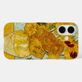 Coques Case-Mate iPhone Vincent Van Gogh 12 Tournesols Impressionniste (Verso (horizontal))