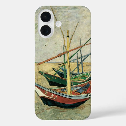 Coques Case-Mate iPhone Vincent van Gogh - Bateaux de pêche sur la plage (Verso)
