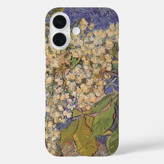 Coques Case-Mate iPhone Vincent van Gogh - Branches de marronnier en fleur (Verso)
