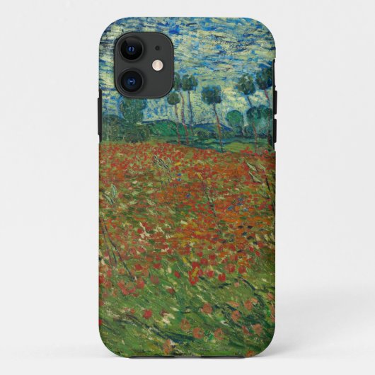 Coques Case-Mate iPhone Vincent van Gogh - Champ de coquelicots (Dos)