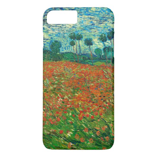 Coques Case-Mate iPhone Vincent Van Gogh Champ de Coquelicots Beaux-Arts (Dos)