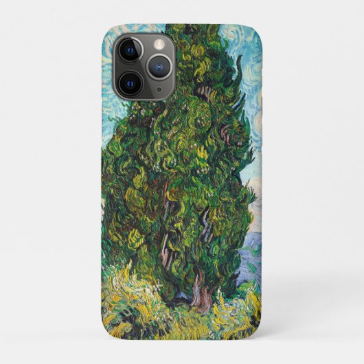 Coques Case-Mate iPhone Vincent Van Gogh Cypress Art (Dos)