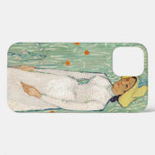 Coques Case-Mate iPhone Vincent van Gogh - Fille en blanc (Verso (horizontal))