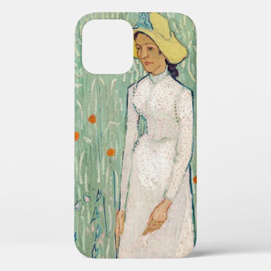 Coques Case-Mate iPhone Vincent van Gogh - Fille en blanc (Verso)