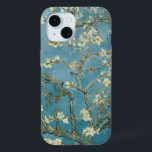 Coque Pour iPhone 15 Vincent van Gogh Fleur d'amande<br><div class="desc">Le "Almond Blossom" de Vincent van Gogh est une oeuvre d'art vintage emblématique, présentant son style unique et sa maîtrise de la couleur. Le tableau saisit la beauté des fleurs d'amandes en fleurs contre un ciel bleu vif, avec des coups de pinceau délicats et des détails complexes. C'est l'une des...</div>